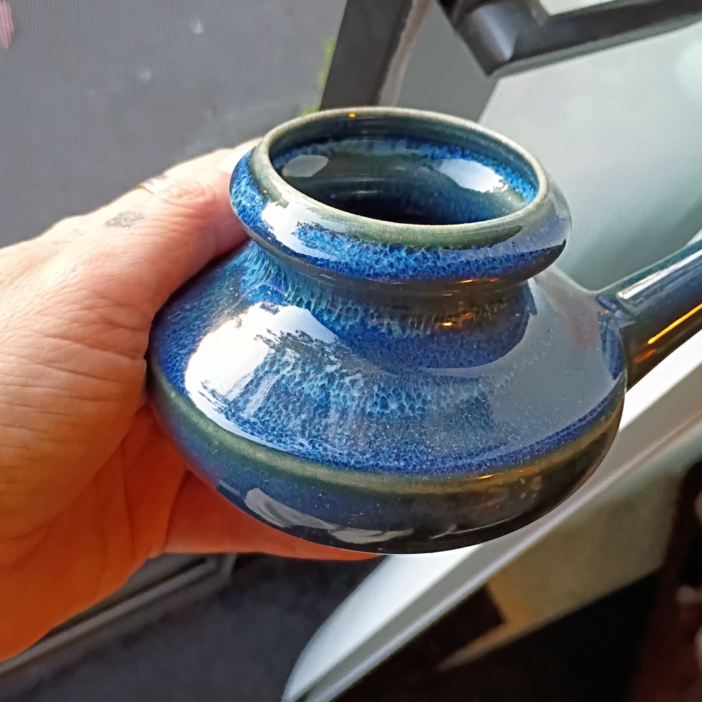 Baraka Neti Pot Kit - Snoring Saline Solution, Handcrafted Blue Ceramic Unit... - Picture 9 of 11